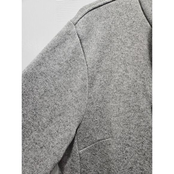 Lands End Gray Women's Zip Up Jacket Coat Size XL Lagenlook - Picture 9 of 15